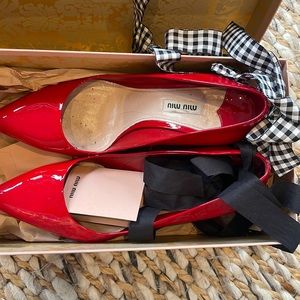 Miu miu heel Red shoes - Size 39